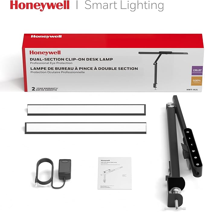 Honeywell LED Desk Lamp with Clamp
