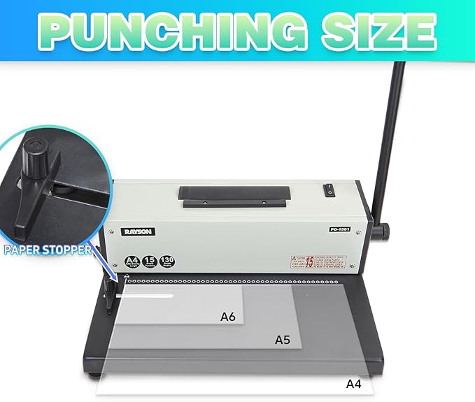 Rayson PD-1501 Coil Binding Machine