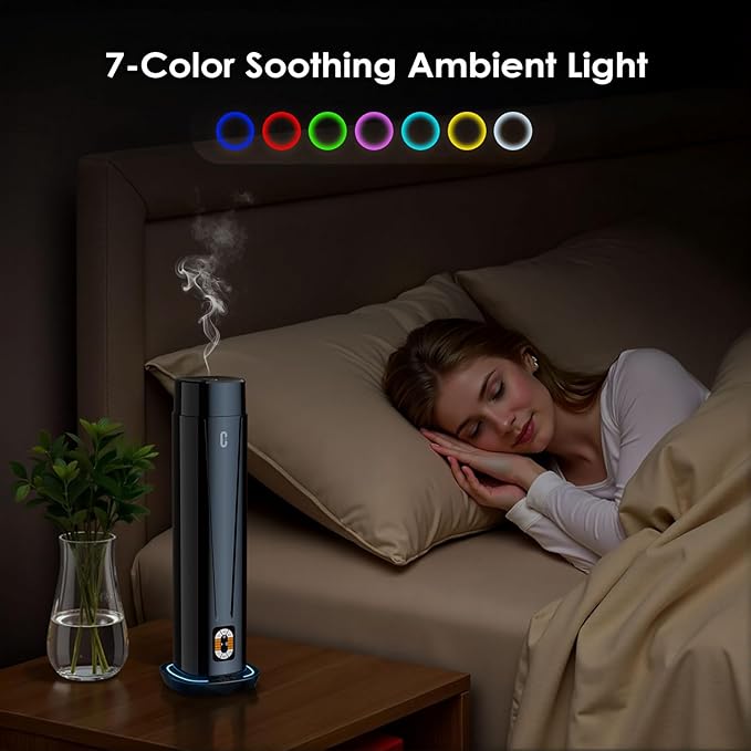 Waterless Scent Diffuser – 1200 Sq Ft Coverage, Essential Oil Diffuser