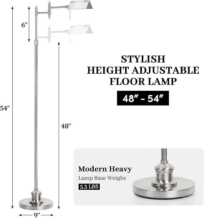 Dimmable Pharmacy Floor Lamp