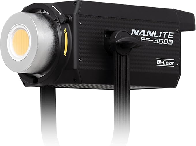 Nanlite FS-300B 300W Bi-Color LED Spotlight-2700K-6500K Adjustable CRI 96