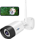 Hiseeu 5MP Security Camera Wireless Outdoor, Compatible NVR System