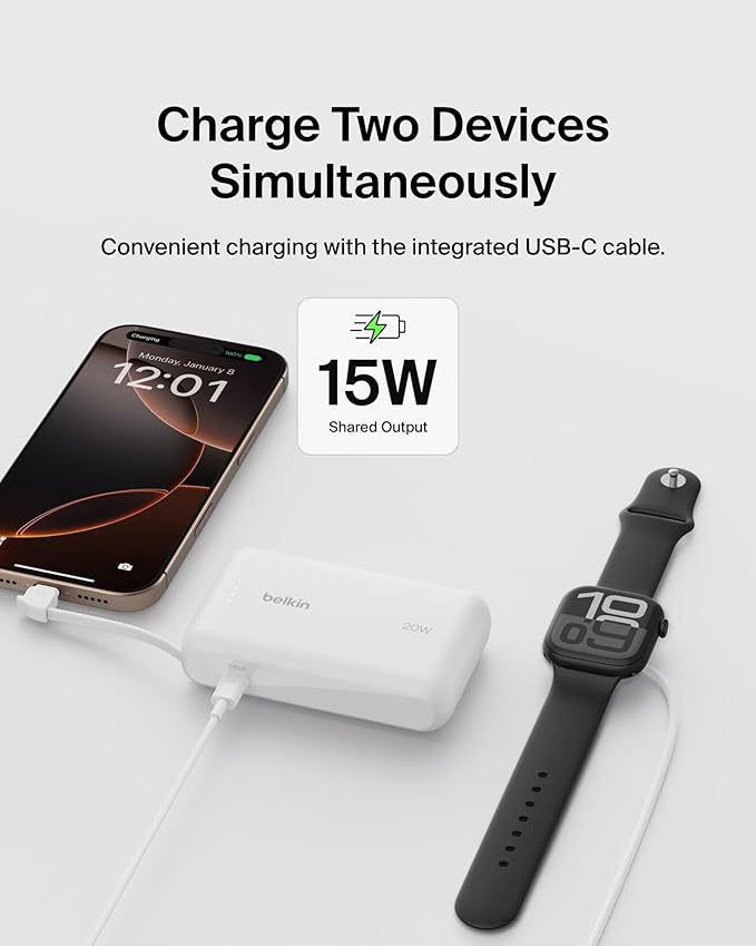 Belkin Portable Charger, Power Bank