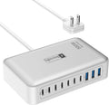 Charging Station for Multiple Devices 500W, 10 Ports Charging Blocks for