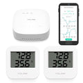 YoLink SpeakerHub & Two Temp/Humidity Sensors Starter Kit – Audio Hub Plays (2-Pack)