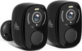 Rraycom 2Pack 5G/2.4G WiFi Security Cameras Wireless Outdoor, 2K QHD Video