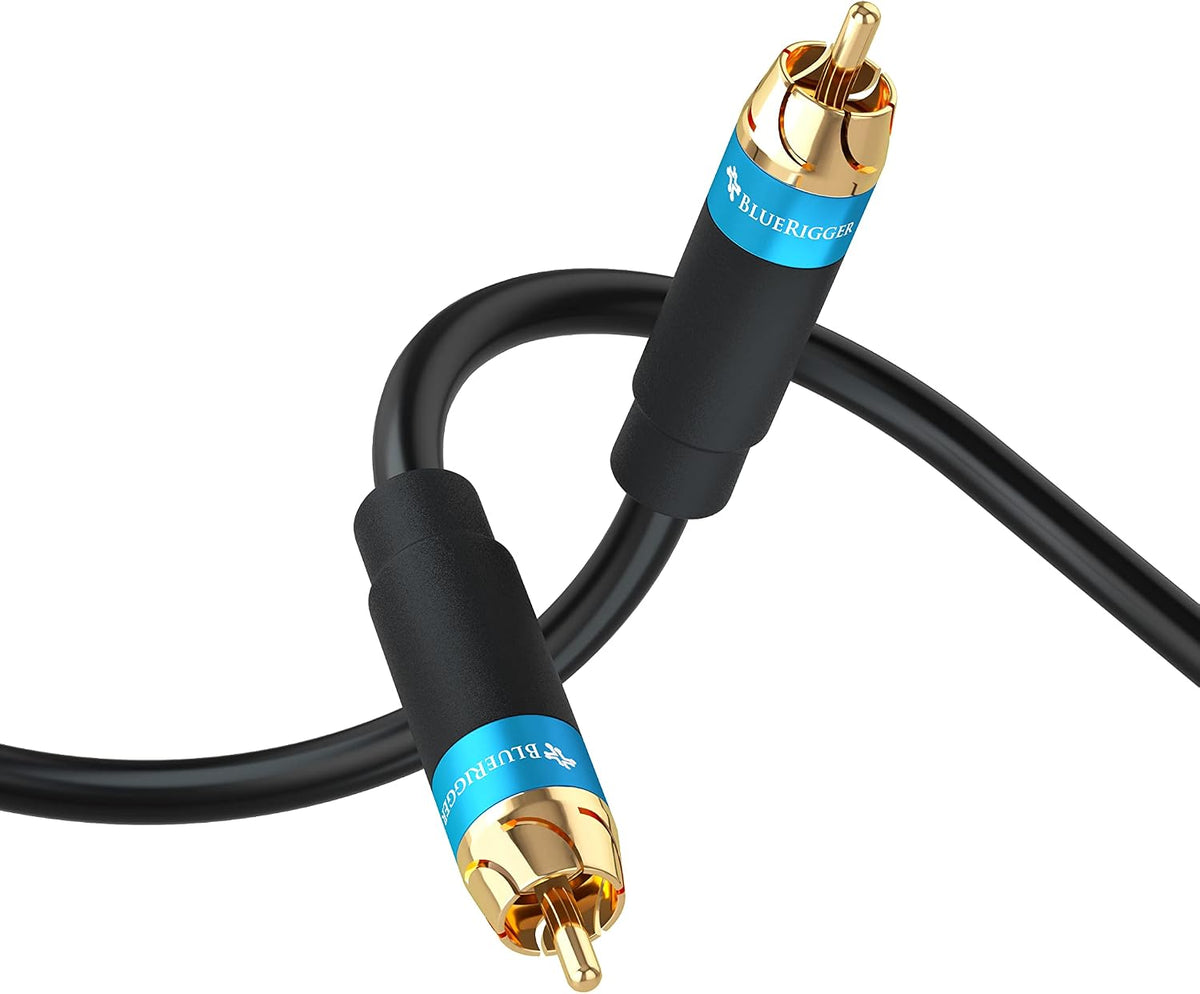 BlueRigger RCA Audio Subwoofer Cable –