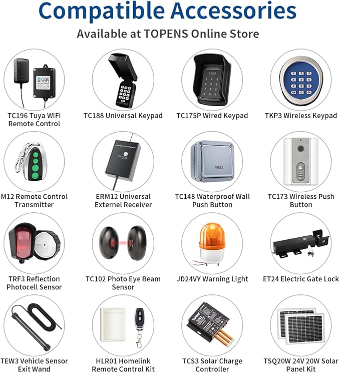 TOPENS HLR01 HomeLink Compatible Universal Receiver