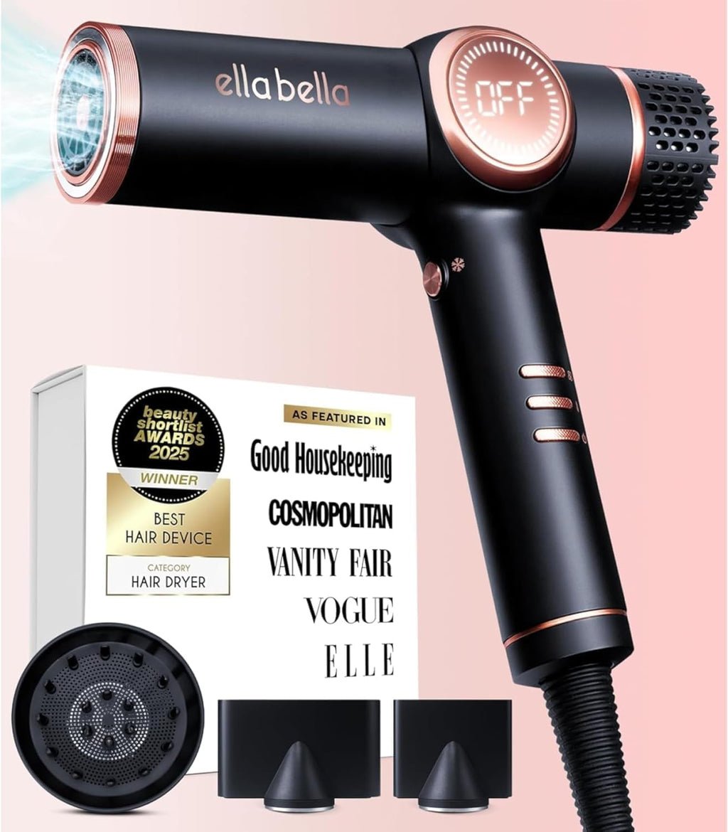 ELLA BELLA® Professional Ionic Hair Dryer