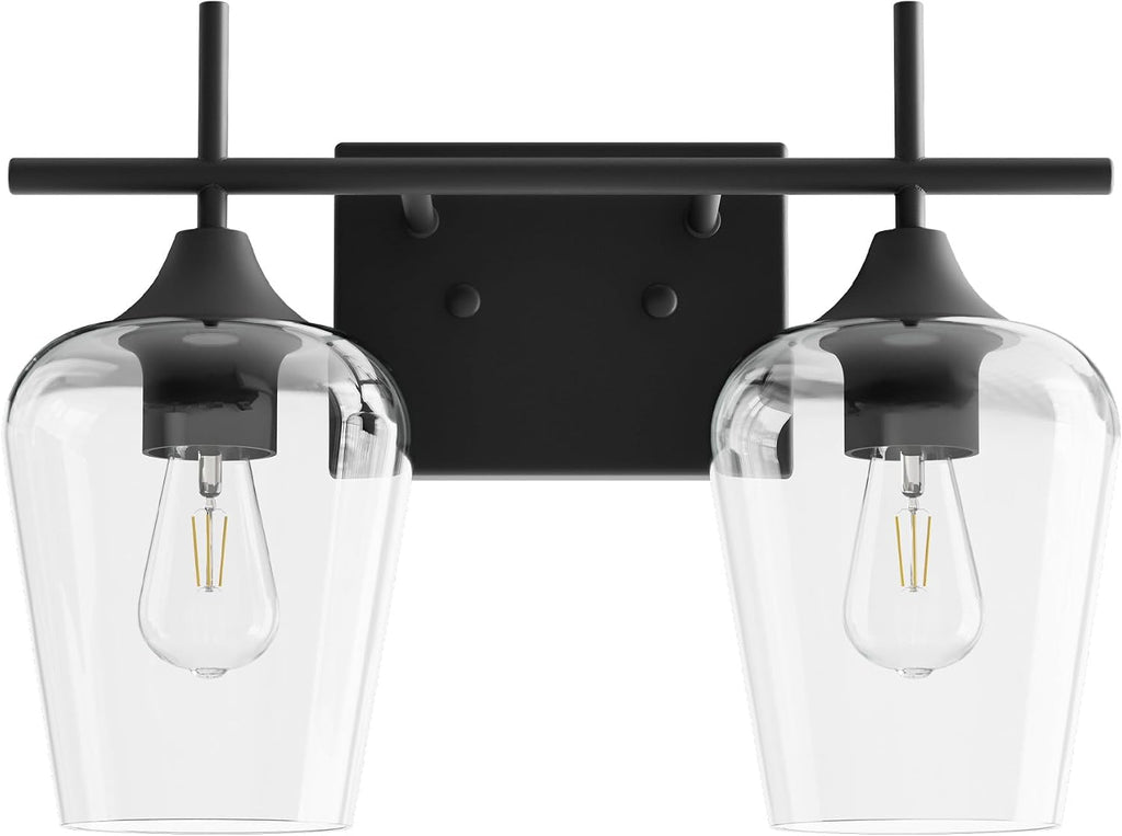 VONLUCE Bathroom Vanity Light, 2 Light Bathroom Light Fixture Over Mirror