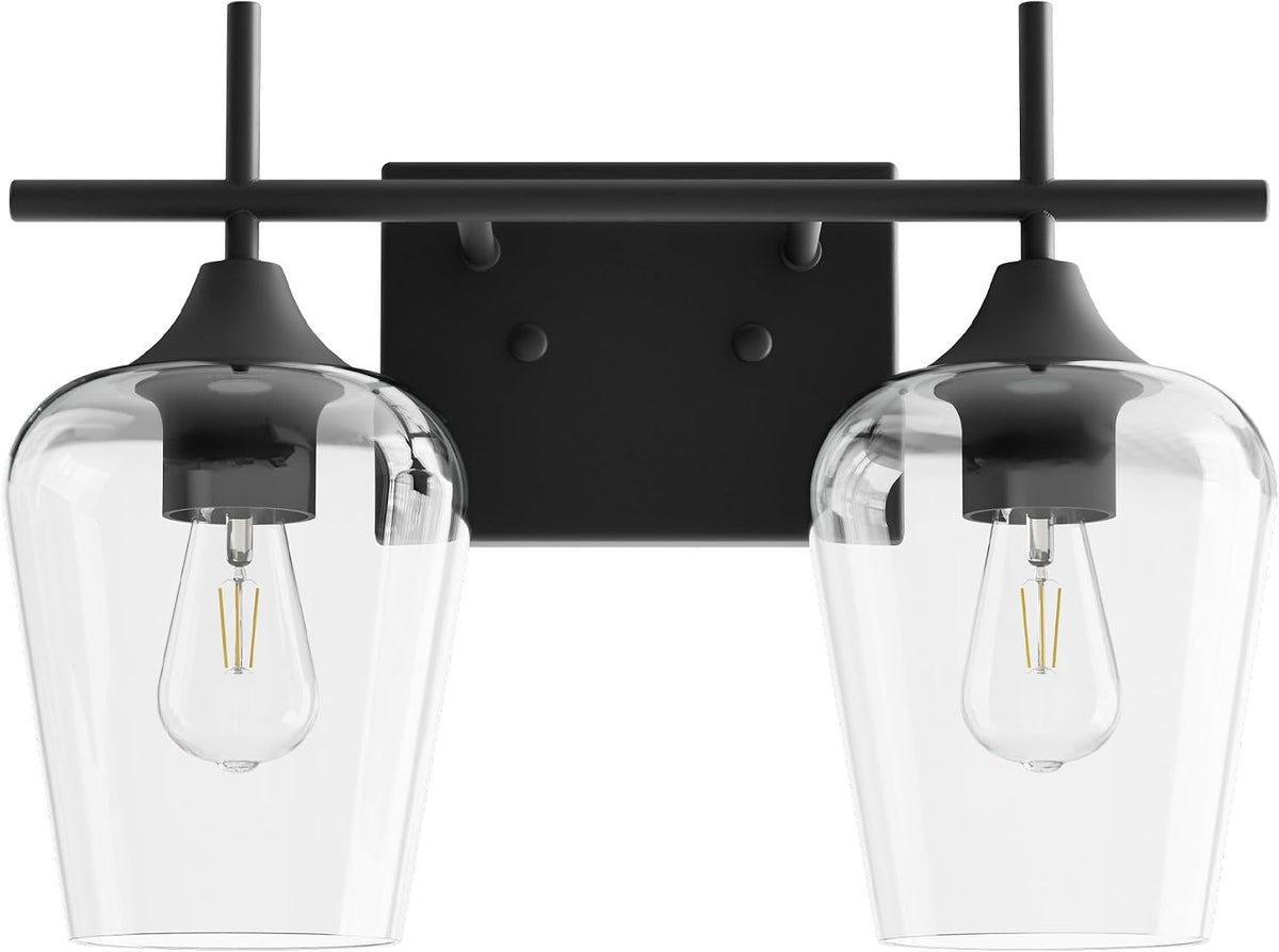 VONLUCE Bathroom Vanity Light, 2 Light Bathroom Light Fixture Over Mirror
