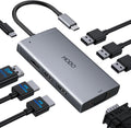 USB C Docking Station Dual Monitor Adapter