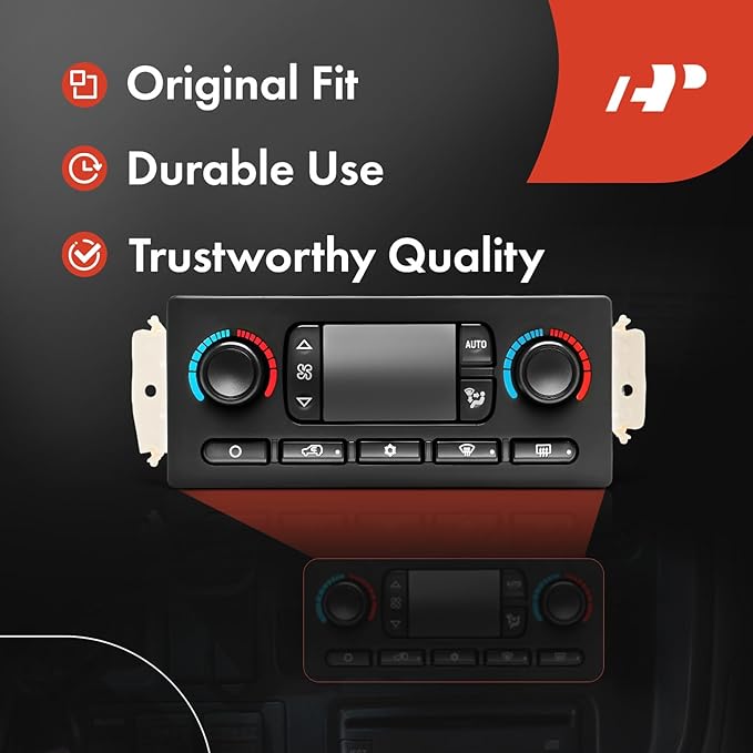A-Premium Automatic Climate Control Module A/C & Heater Control Panel Compatible