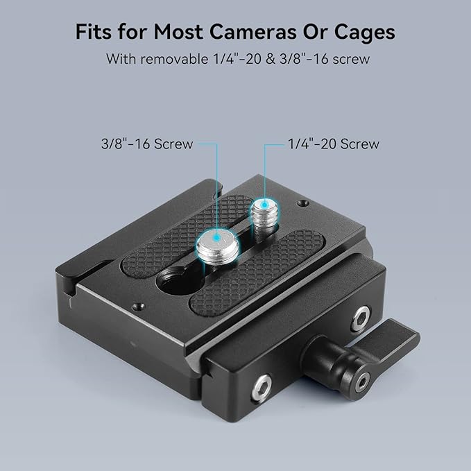 SMALLRIG DSLR and Mirrorless Quick Release Clamp and Plate