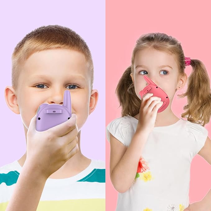 Qniglo Walkie Talkies for Kids Rechargeable, 3-14 Year Old Girls, Boys Gifts