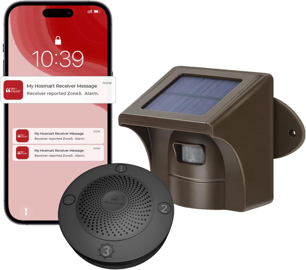 eMACROS Pro 3 Solar Driveway Alarm