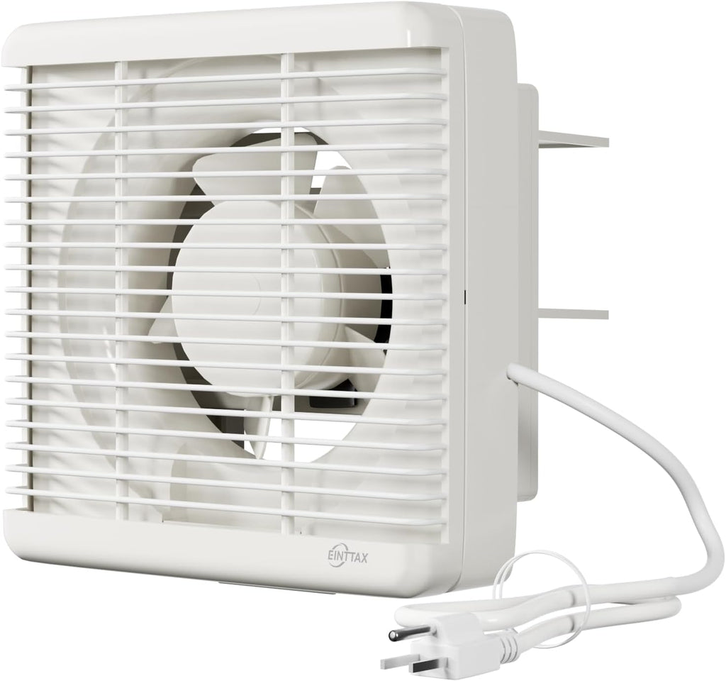 EINTTAX 8 Inch Wall Mounted Shutter Exhaust Fan