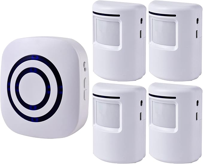 Seanme Motion Sensor Alarm, Wireless Driveway Alarm, Home Security Business