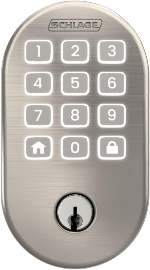 Schlage Arrive WiFi Deadbolt Smart Lock, Keyless Entry Door Lock