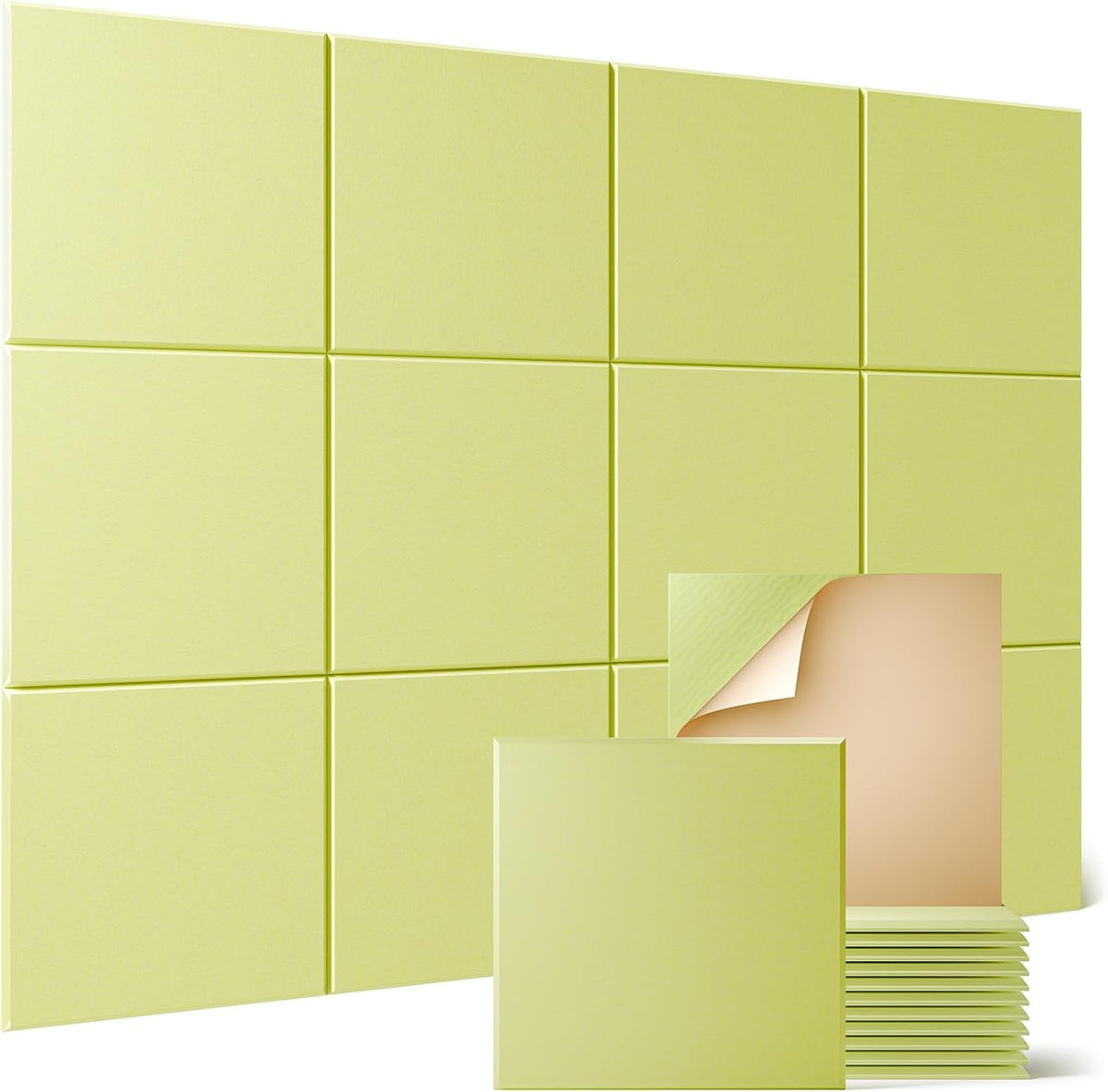 sonicism 12 pack acoustic wall panels shown in use