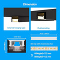 Besseto 10 Pack LED Aluminum Channel