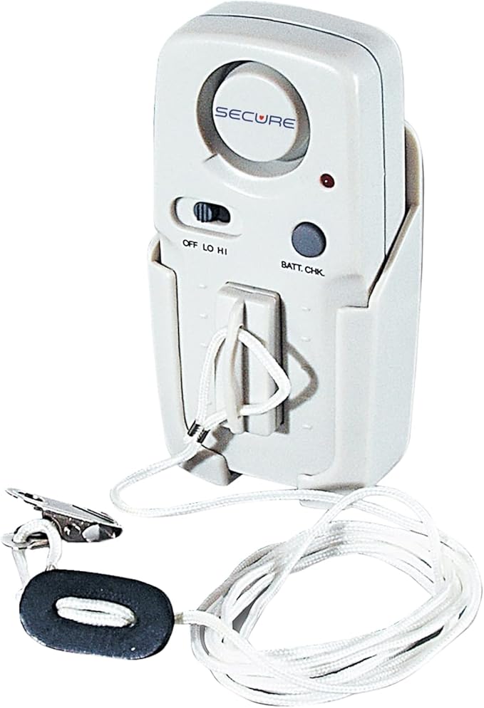 Secure Safety Solutions Magnet Pull Cord Chair & Bed Alarm