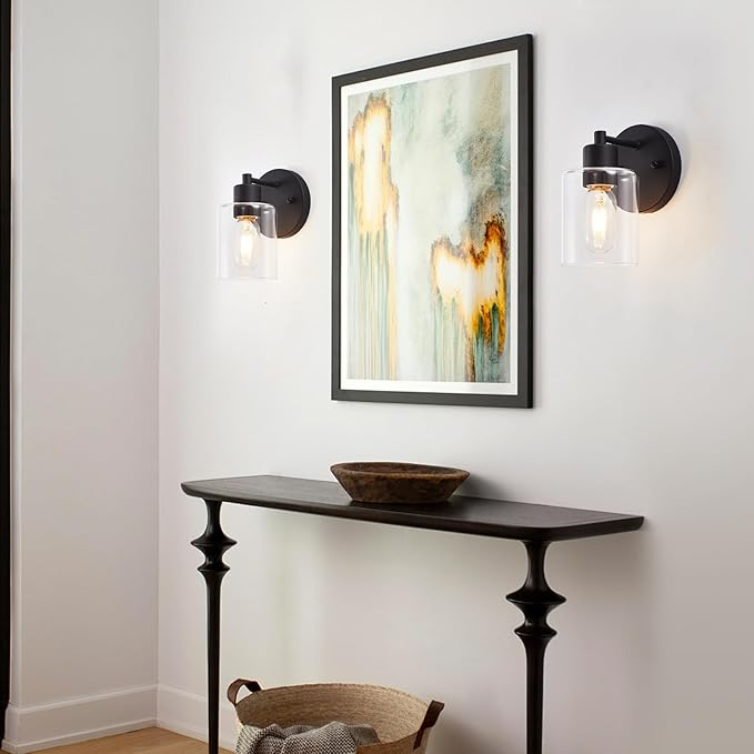 SOPEAS Wall Sconces for Bathroom, Modern Vanity Light Fixtures, Farmhouse Wall (2PACK)