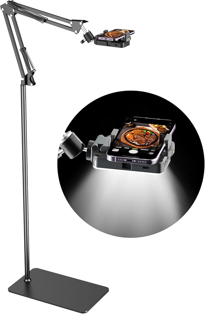 Floor Overhead Phone Tripod