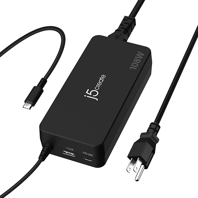 j5create 108W USB Type C PD Super Charger