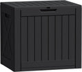 Flamaker Resin Deck Box 40 Gallon Waterproof Outdoor Storage Box
