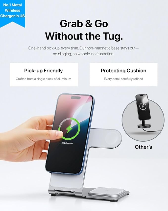 Intoval 3 in 1 Wireless Charger