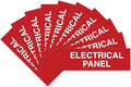 All Quality Basic Electrical Panel Sign (10 Pack)