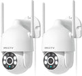 ARCCTV 2.5K HD Security Cameras Outdoor Plug-in, 360°Pan-Tilt View, 2 Pack