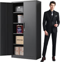 Metal Storage Cabinet for Garage, Tool Cabinet, Utility Cabinet