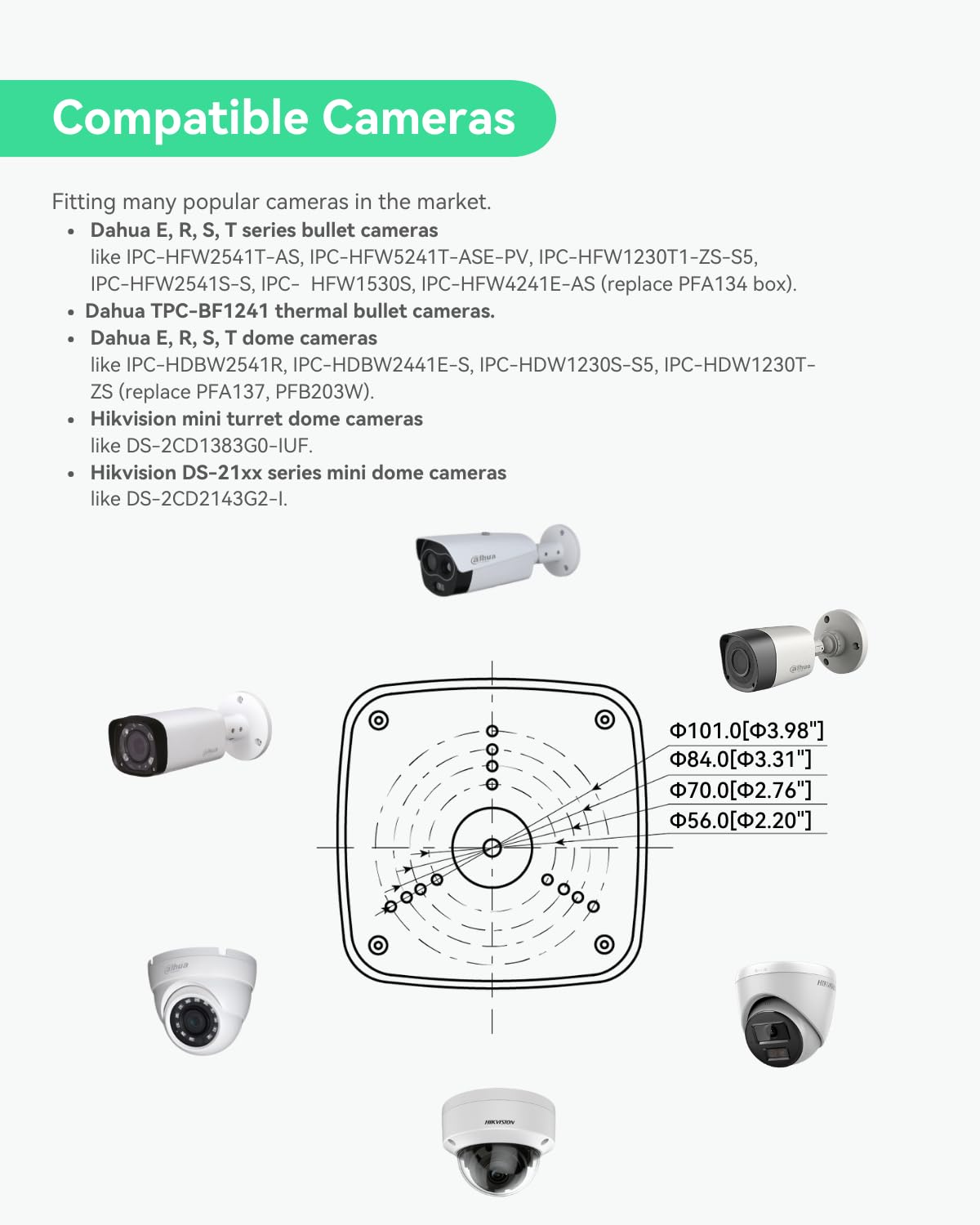 linovision eoc transmitter camera mount box, ip66 waterproof, close-up detail