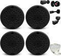 (ABS New) Security Camera Junction Box,Security Camera Bracket Outdoor,Plastic Waterproof Security Camera Mount Hide Cable Junction Box for Arlo Solar Panel Flip Cover Cable Cover