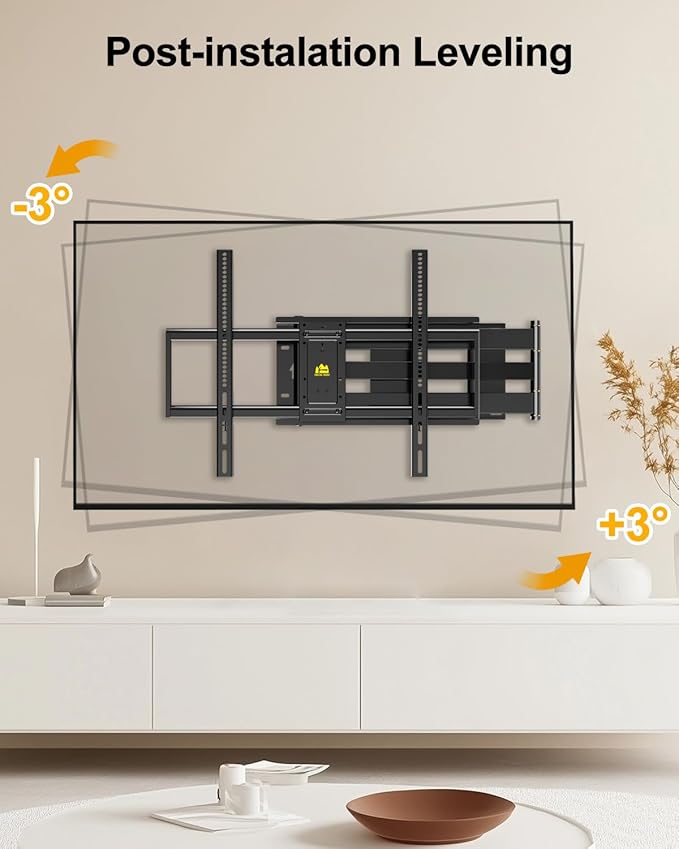 FORGING MOUNT Long Arm Full Motion TV Wall Mount