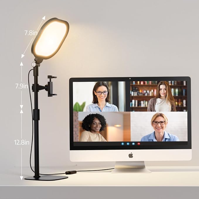 LitONES 2Pcs Desktop Video Conference Lighting