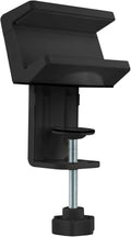SIIG Power Strip Clamp Holder with Cable Management, CE-MT2Y12-S1 | Clamp a power strip beneath or beside a desk to keep outlets accessible and route cables away from the work surface.