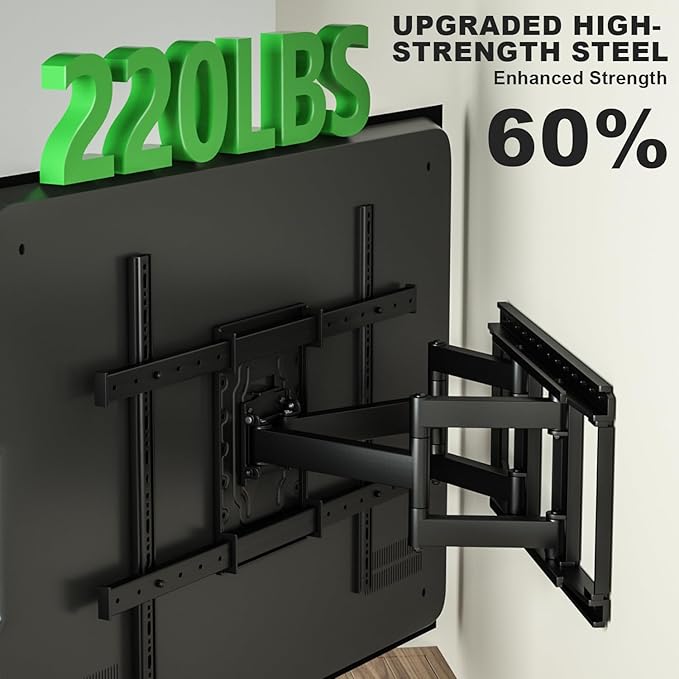 USX MOUNT Heavy Duty Full Motion TV Wall Mount