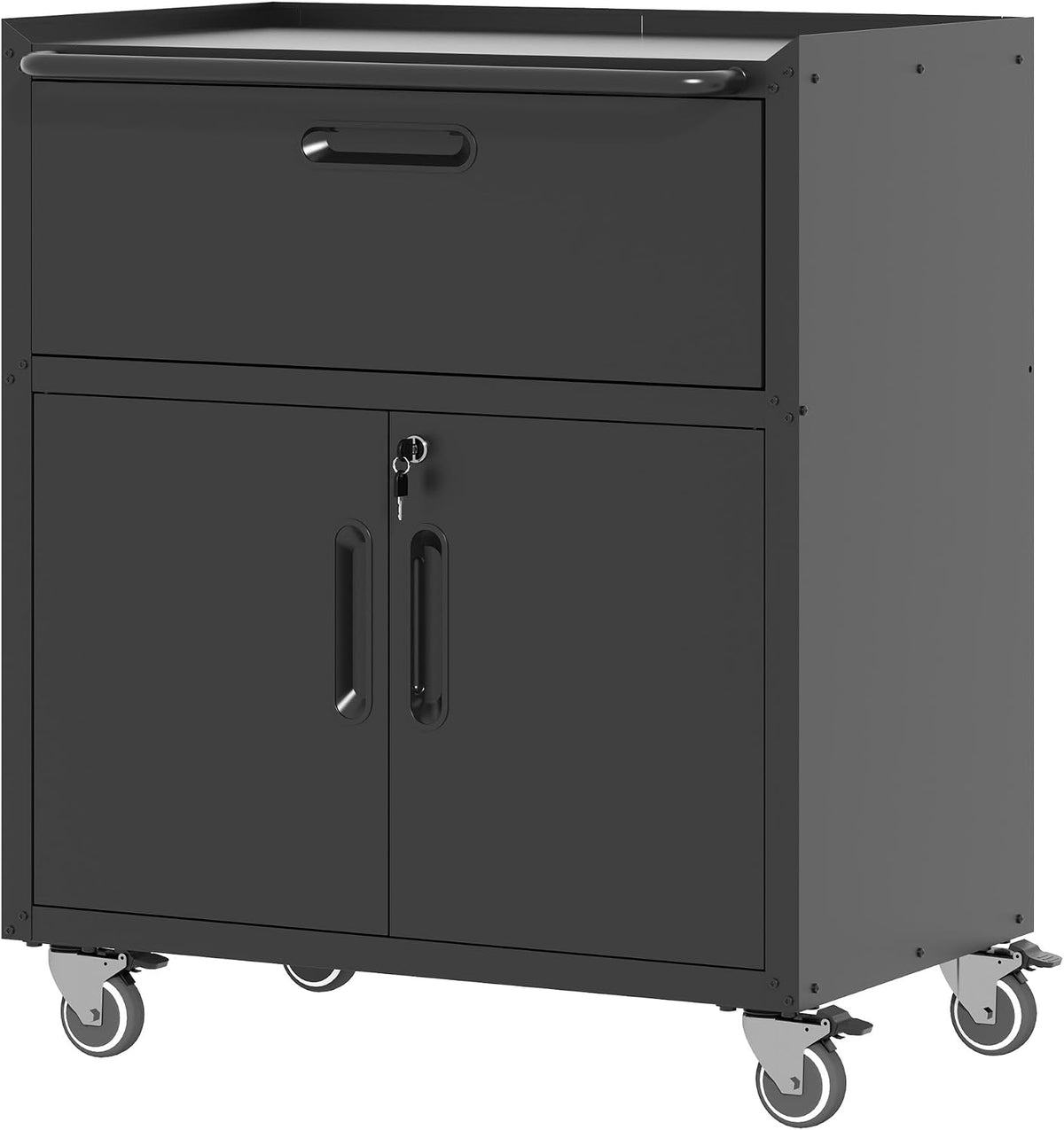 Metal Storage Cabinet for Garage, Tool Cabinet, Utility Cabinet