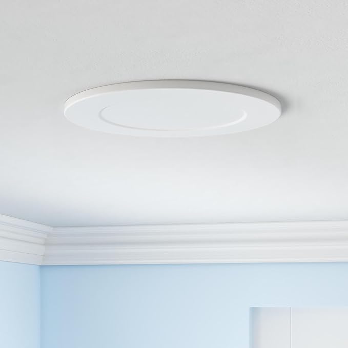 POWERASIA 12 Pack Smart Recessed Lighting 4 Inch, Ultra-Thin LED Recessed