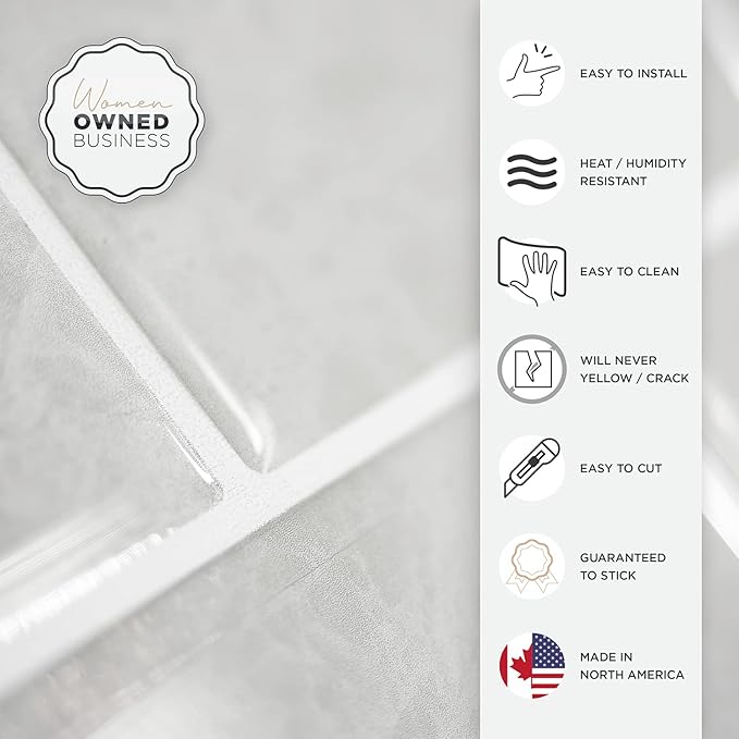 SMART TILES Peel and Stick Backsplash