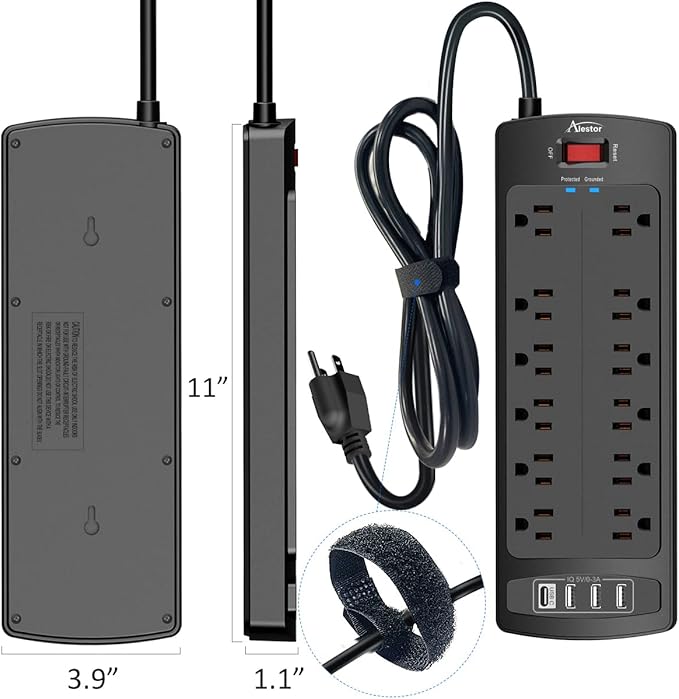 Power Strip, ALESTOR Surge Protector