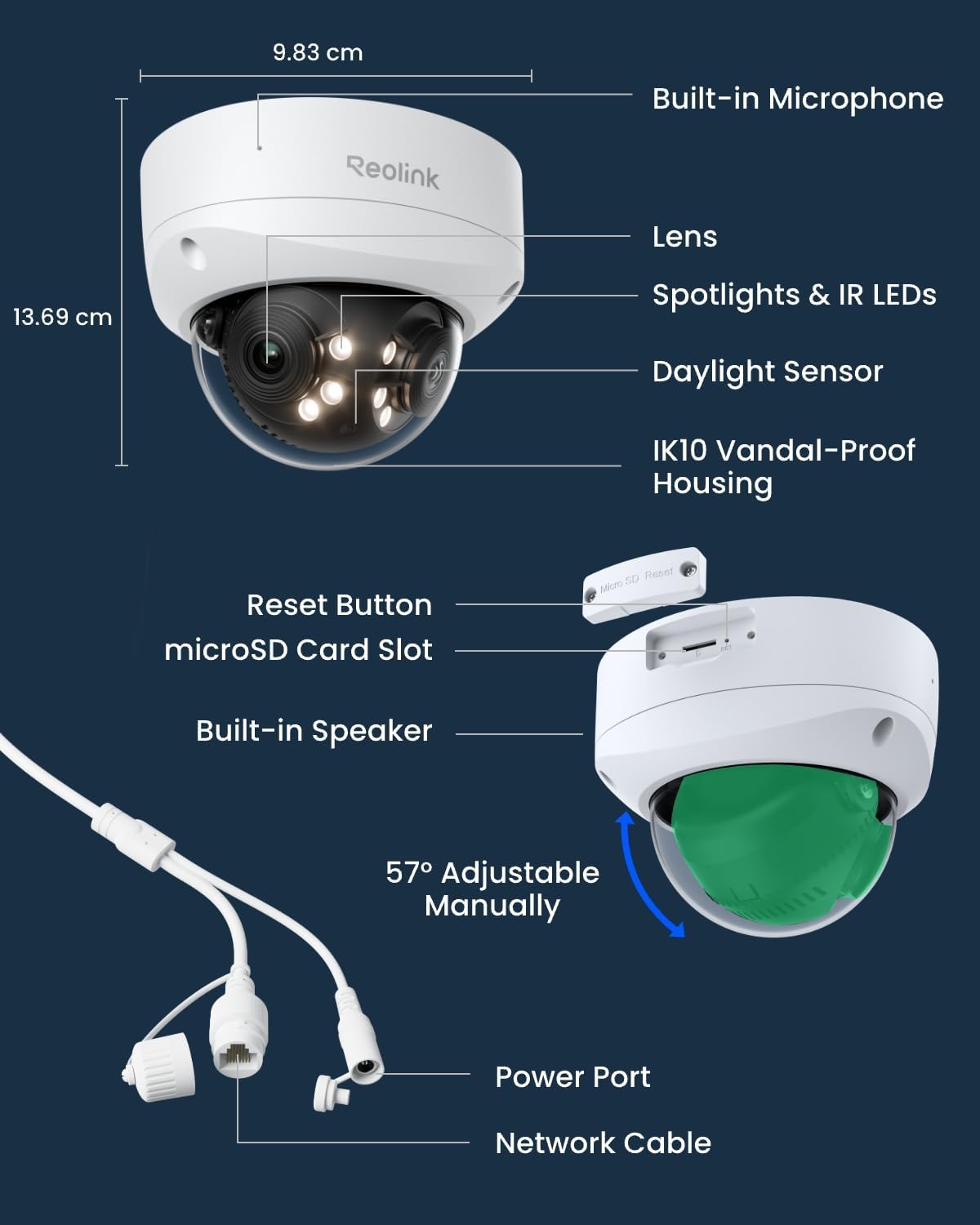 reolink duo 3v poe 16mp dual-lens poe security, view 9