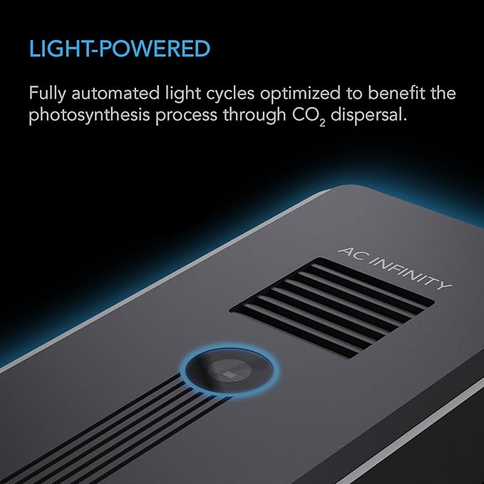 AC Infinity CO2 + Light Sensor, Exclusively Assists Controller AI+ Dynamically