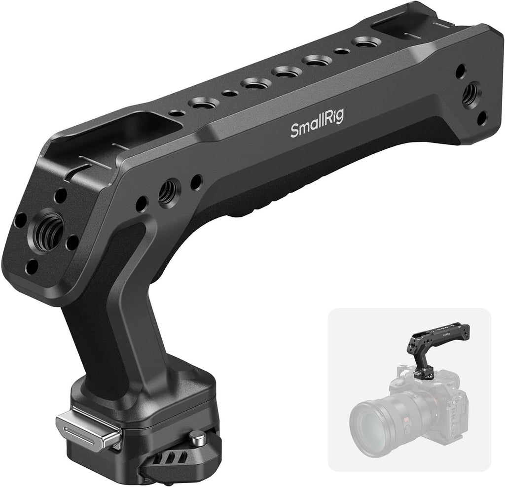 SMALLRIG Quick Release Top Handle, Dual-Direction & Compatible QR-Slide NATO