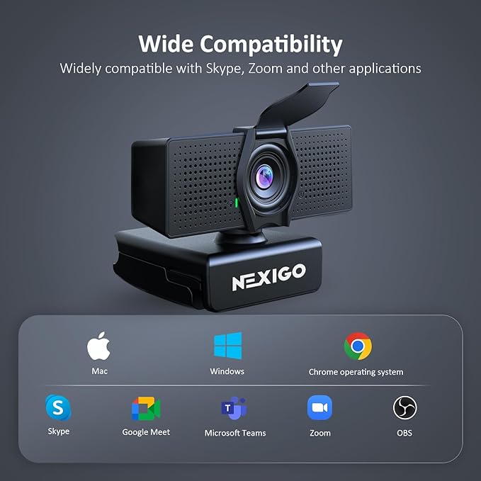 NexiGo N60 Pro 1080P Webcam