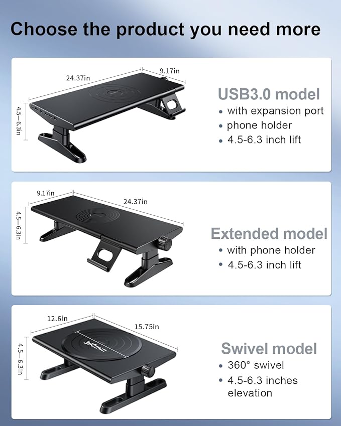 NIFBANG Computer Monitor Stand Riser