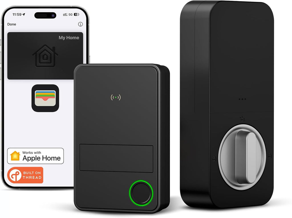 X3 Apple Home Key Door Lock Deadbolt, iOS ONLY, Smart Keyless Entry Door Lock